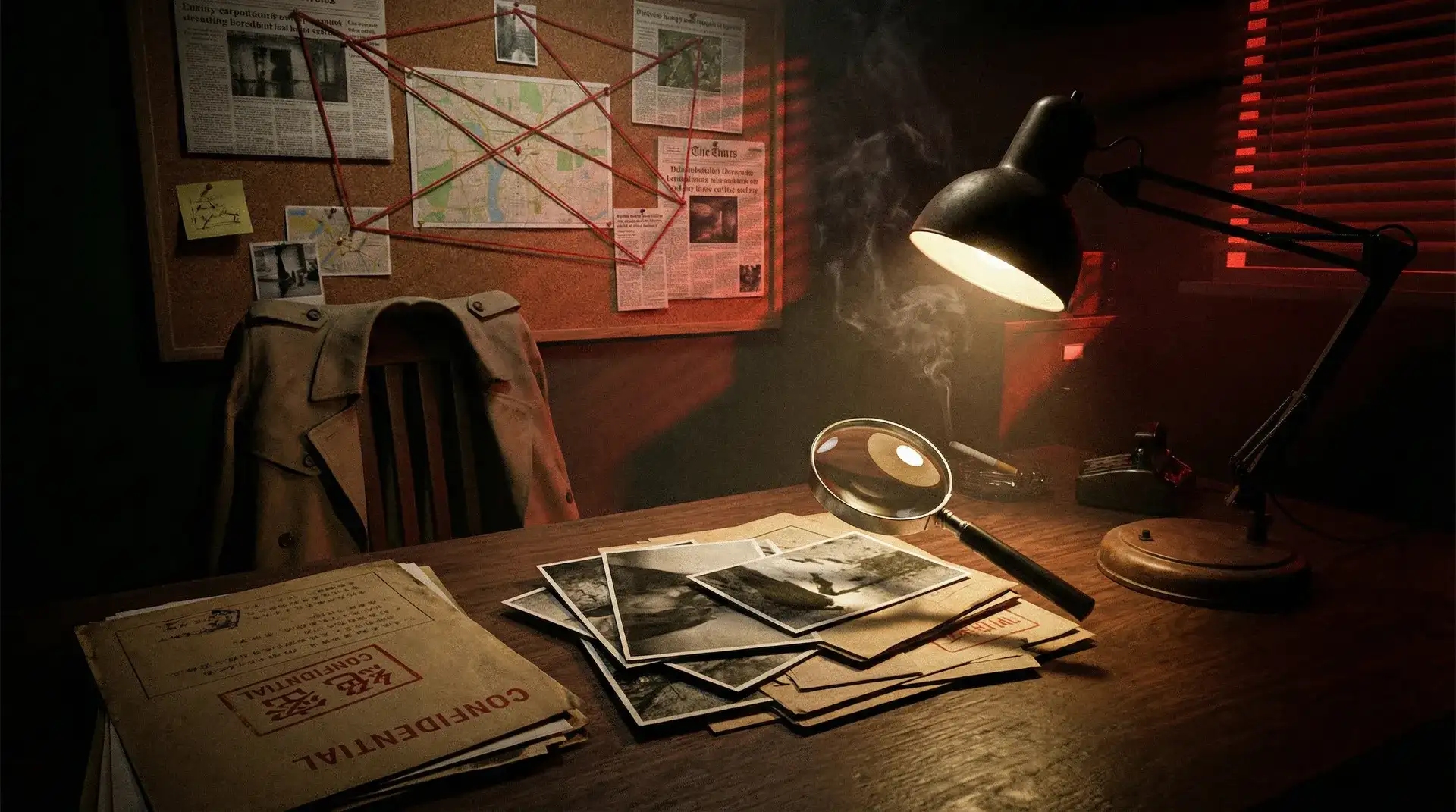 黑料吃瓜 - 调查记者办公桌上的线索墙